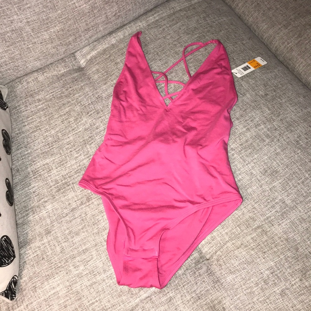 Sam Edelman pink bodysuit NWT